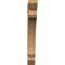 Ekena Millwork Legacy Slat Smooth Bracket, Western Red Cedar, 5 1/2"W x 38"D x 44"H BKT06X38X44LEC06SWR - alternate 2